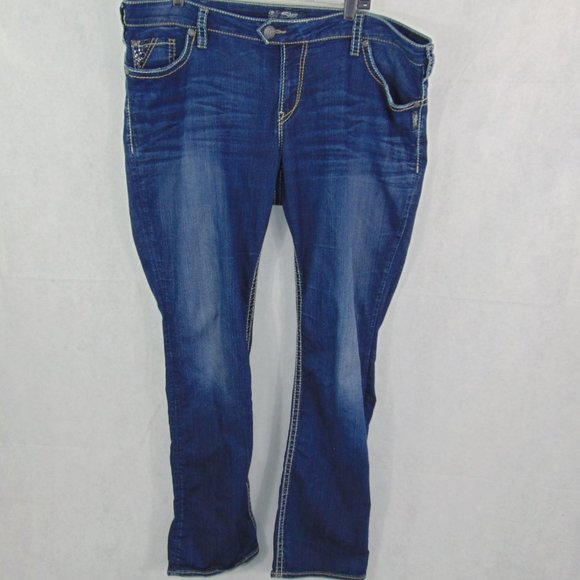 Silver Jeans Denim - Silver Jeans Tuesday Boot Cut Jeans plus size 20
